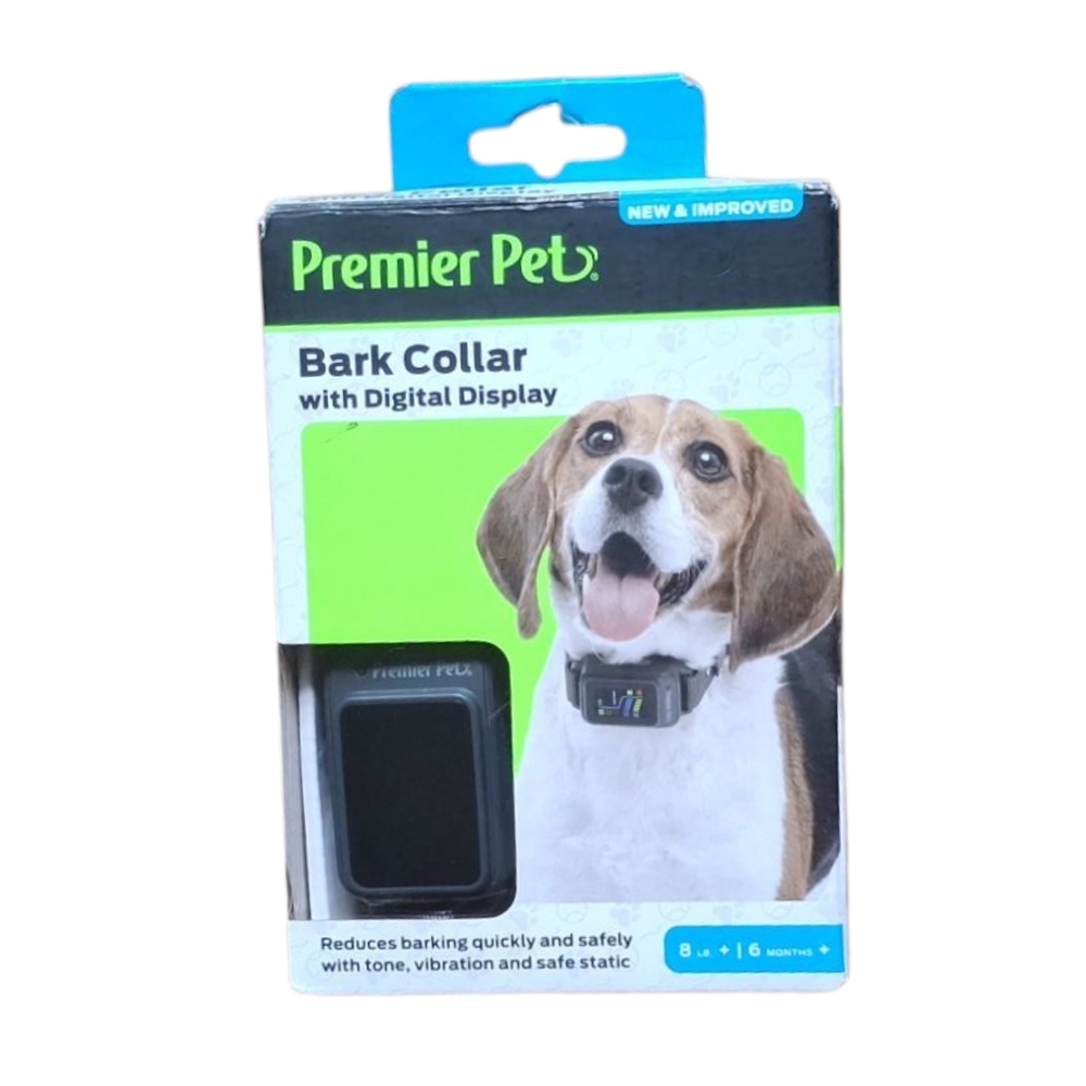 NWT Premier Pet Bark Collar with Digital Display 🐕🐾